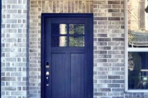 The door indicates returning home to a relationship and that there are rules of returning.