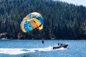 Forgiveness can free you to live life like these parasailers.