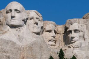 The presidents on Mt. Rushmore had self-esteem and displayed their confidence.