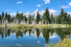 Opening image for the Eco-Anxiety and Climate Anxiety Post. The photo is in the area of the Tetons in Wyoming.